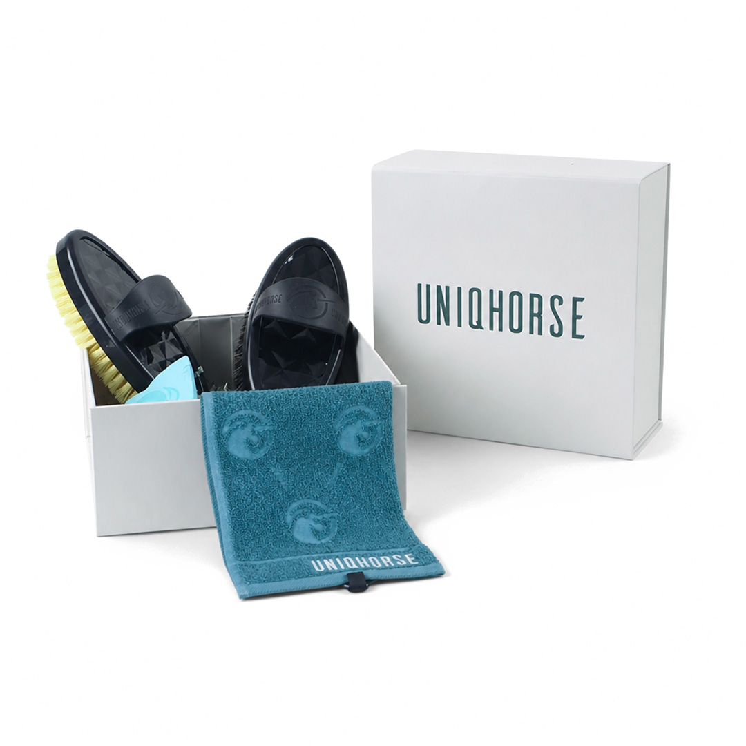 Gift Set with Grooming & Coarse Brush